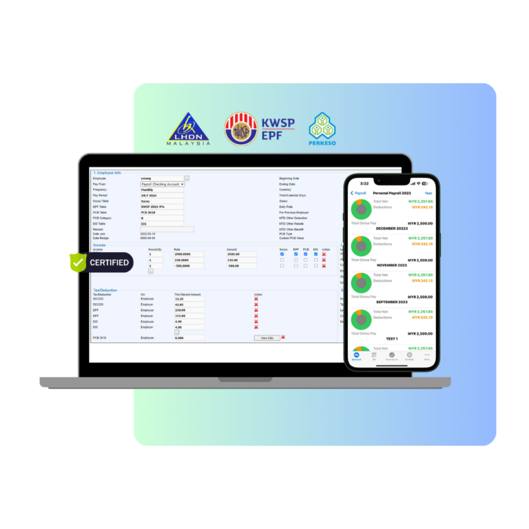 Efficient Payroll System | BMO HRM with LHDN Accreditation
